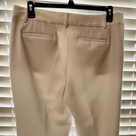 White Talbots Hampshire Ankle pants, size 12 - Picture 1 of 4